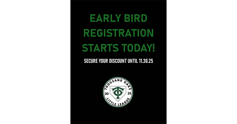EARLY BIRD REGISTRATION